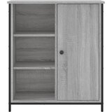  Komoda boja hrasta sonome 70 x 30 x 80 cm od konstruiranog drva Siva | shoptok.hr