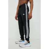 Adidas Hlače za trening za muškarce, boja: crna, s aplikacijom | shoptok.hr