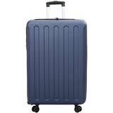 vidaXL sklopivi kofer Tvrda školjka 28"" Tamno plavi 50x30x76 cm ABS | shoptok.hr