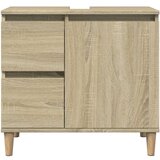  3-dijelni set kupaonskog namještaja boja hrasta sonome drveni | shoptok.hr