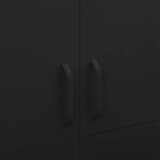  Ormar crni 90 x 50 x 180 cm čelični | shoptok.hr