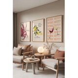 WALLXPERT Ç-300855 - 3040 set dekorativnih slika u više boja (3 komada) | Eponuda.com