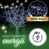  Božićne LED lampice – 400 lampica, hladno bijela | shoptok.hr