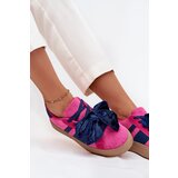Boto Women's Sneakers With Velvet Bow Fuchsia Ashlyn | shoptok.hr