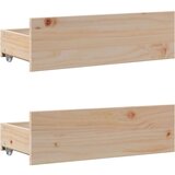  Okvir kreveta bez madraca s ladicama 135 x 190 cm od borovine | shoptok.hr