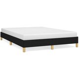  Okvir za krevet bez madraca crni 140 x 190 cm od tkanine | shoptok.hr