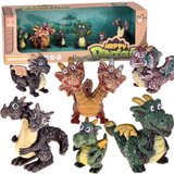  Set figura zmajeva iz bajke, 6 komada, s velikim zelenim zmajem Cijene