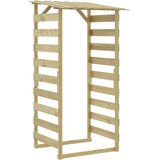  Pergola s krovom 100 x 90 x 200 cm od impregnirane borovine | shoptok.hr