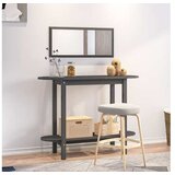  Konzolni stol sivi 110 x 40 x 80 cm od masivne borovine | shoptok.hr