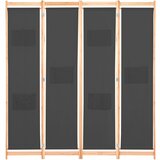 Maison Chic Paravan - Sobne pregrade 4-delni 160x170x4 cm sivo blago, (22111742) | Shoptok.si