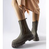 Gemre Green massive rubber ankle boots Casal | ePonuda.com