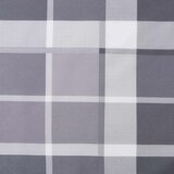  Jastučić za van Kockasto 4 pcs Sivi karirani 60 x 60 cm Tkanina | Eponuda.ba