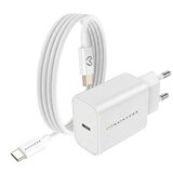 Oem Mayaxess, Omrežni polnilnik za Galaxy Z Flip 7 20W + 1m USB-C kabel, Bela, (5000275900) Cene