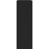 vidaXL Polica za knjige crna 60 x 24 x 74,5 cm od konstruiranog drva | shoptok.hr