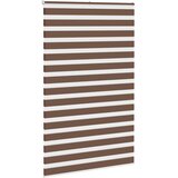 Zebra zavjesa Smeđa 150x200 cm Širina tkanine 145,9 cm Poliester | Shoptok.si