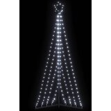 vidaXL LED božićno drvce 339 LED hladno bijelo 187 cm u