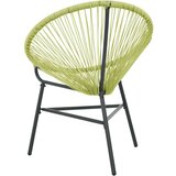  Stolica Acapulco od poliratana zelena | shoptok.hr