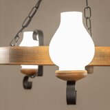  Brilagi - Luster na lancu ROATA 5xE14/40W/230V, prečnik 70 cm, bukovo drvo | Eponuda.com