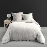 Douceur d intérieur Bela/bež posteljnina za zakonsko posteljo/podaljšana iz bombažnega perkala 240x220 cm Eliot – | Shoptok.si