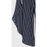 Marisse Navy Blue Striped Culottes | ePonuda.com
