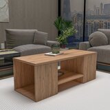  SET od 3 konferencijska stočića SOLIS 45/45/100x30/30/40 cm bež/smreka | Eponuda.com