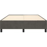  Box spring posteljni okvir temno siv 140x190 cm žamet, (20684333) | Shoptok.si