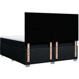  Krevet s oprugama i madracem crni 200x200 cm od tkanine | shoptok.hr