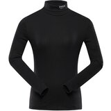 NAX Women's long-sleeved turtleneck BERWA black | ePonuda.com