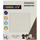  Samoljepljive naljepnice Pincello Bijela 17 x 4 x 19 cm 17 x 24 mm ovalno (12 kom.) | shoptok.hr