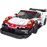 SPORTS Car Block Set 349 pieces. White | shoptok.hr