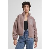 Urban Classics Women's jacket Sherpa Mix powder pink Cijene