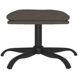  Stolček za noge temno siv 60x60x36 cm žamet, (20772409) | Shoptok.si