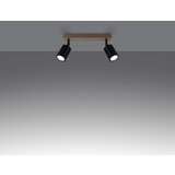  Stropna svetilka VERDO 2 črna, (21347565) | Shoptok.si