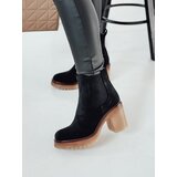 DStreet Botki damskie ICONISET na obsacie czarne | Shoptok.si