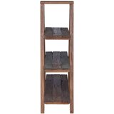 Sklopivi stalak s policom s pohranom Smeđa 79.5 x 35 x 112 cm | shoptok.hr