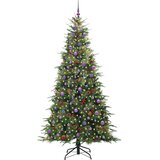  Umetno Zložljivo Božično Drevo Zelena 240 cm PE in PVC, (5000065895) | Shoptok.si