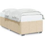  Okvir za krevet krem 80x200 cm od tkanine | shoptok.hr