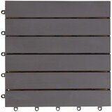  Pločice za decking 30 pcs Siva 30 x 30 cm Acacijsko drvo | shoptok.hr