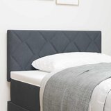  Uzglavlje Tamno siva 90 cm Baršun | shoptok.hr