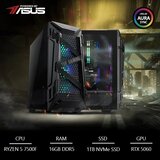 Bits And Bytes BaB računalo Cerberus X (Ryzen 5 7500F, Liquid, RTX 5060, 16GB DDR5, 1TB SSD, Win11P) Powered By ASUS | shoptok.hr