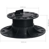  Podesive noge za trijem 10 kom 60 - 88 mm Cijene