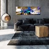  Slika - Crazy Serpentines (1 Part) Brown Narrow 120x40 | shoptok.hr