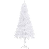  Kutno umjetno božićno drvce bijelo 240 cm PVC | shoptok.hr