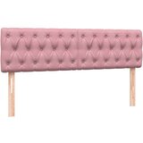  Box spring postelja z vzmetnico roza 140x210 cm žamet, (22011483) | Shoptok.si