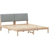  Konstrukcija postelje Rjava 180 x 200 cm Masivno borovo les, (5000084240) | Shoptok.si