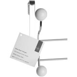 Premier Housewares Metalna vješalica za vrata u srebrnoj boji 40,5 cm Jaxen – | shoptok.hr