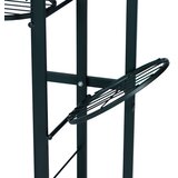 Modern Home metalni stalak za cvijeće - crni | shoptok.hr