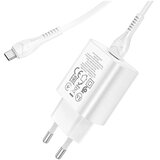 hoco. Type C PD 25W QC3.0 punjač s Type C kabelom Jetta N22 bijeli | Eponuda.com