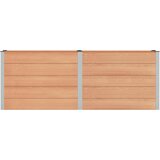  Povišena vrtna gredica Smeđa 250 x 50 x 91 cm | Eponuda.com