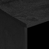 TV ormarić crni 100 x 33 x 46 cm od konstruiranog drva | shoptok.hr